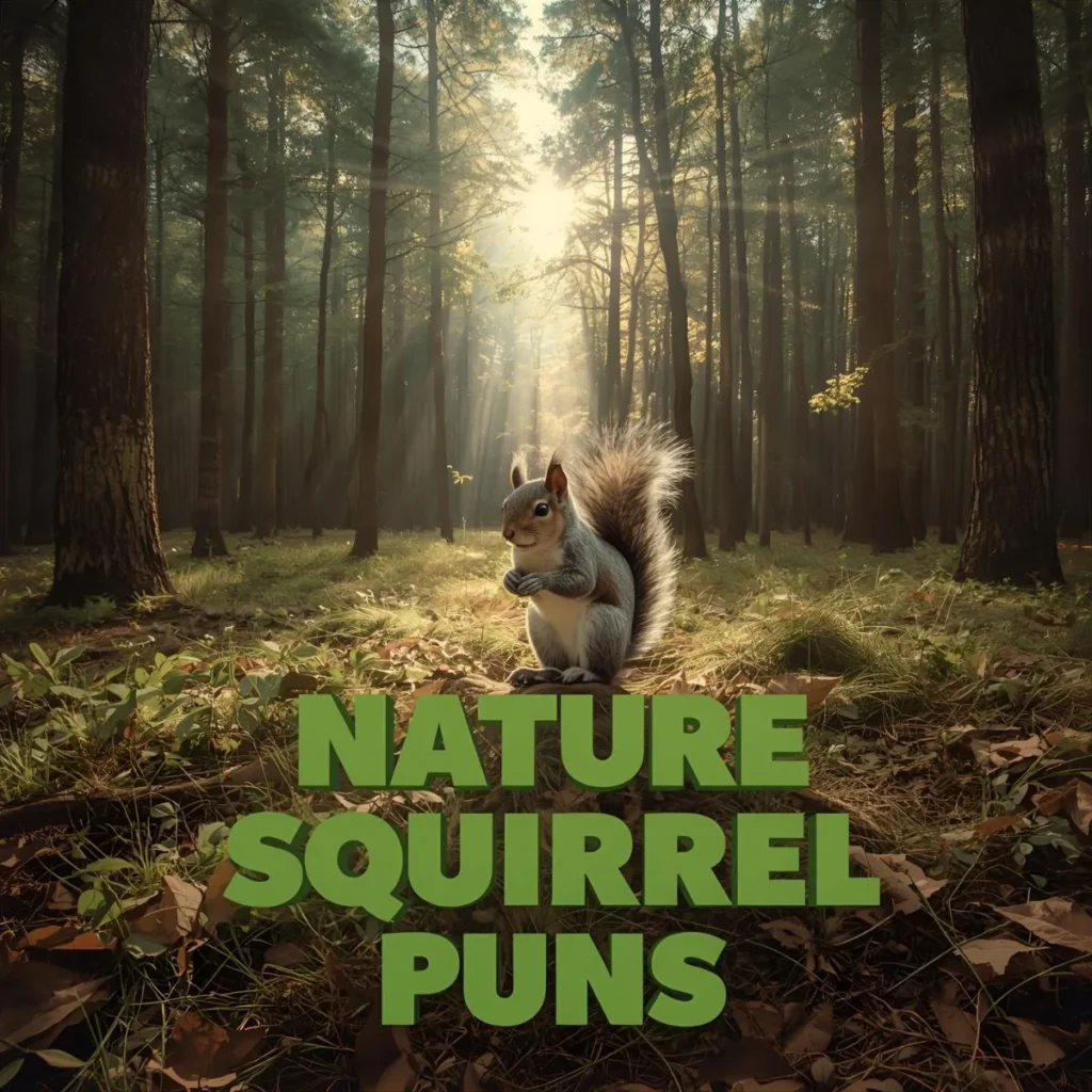 Wildlife Squirrel Puns
