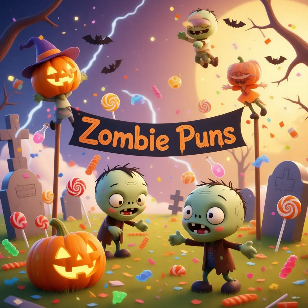 Zombie Puns 