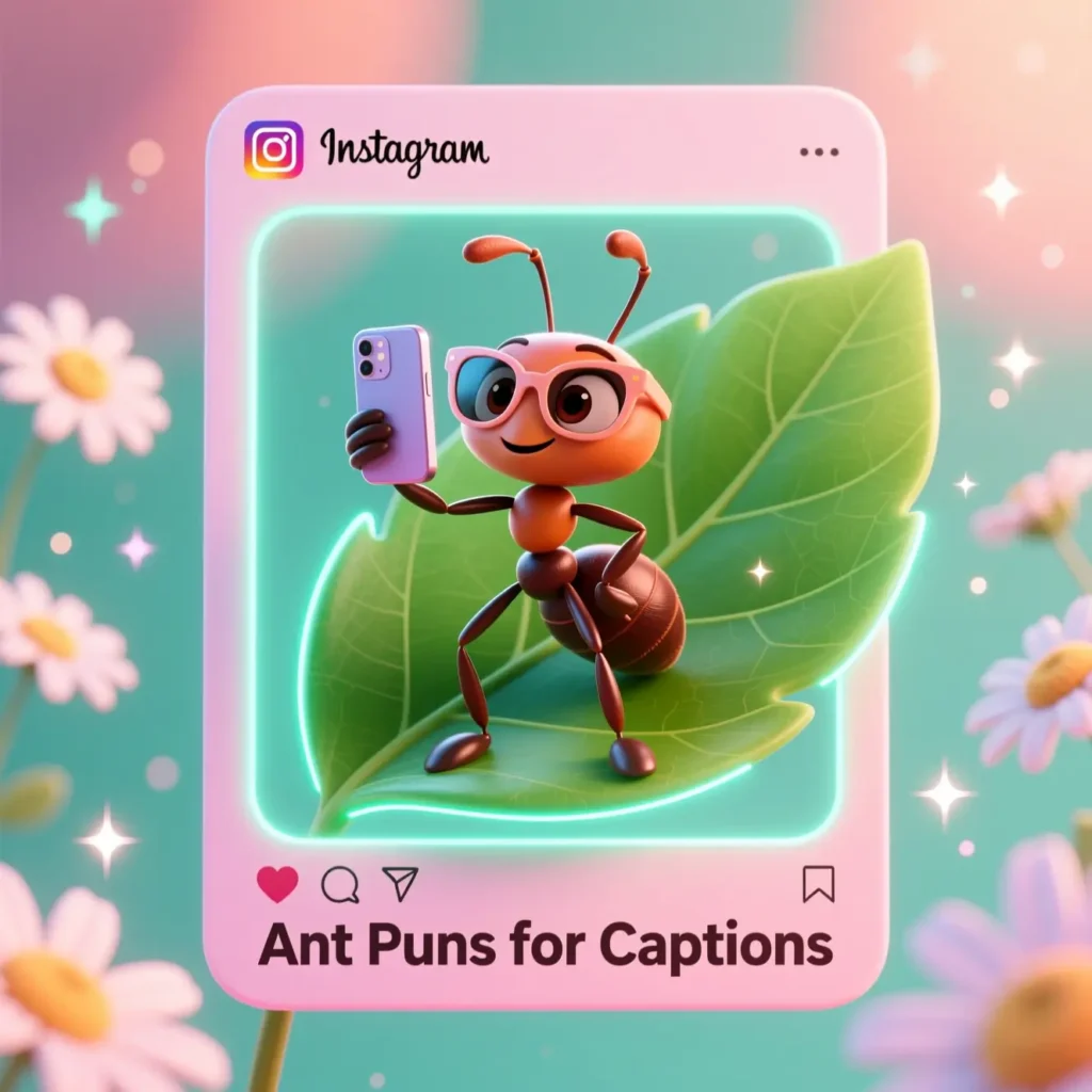 Ant Puns for Social Media