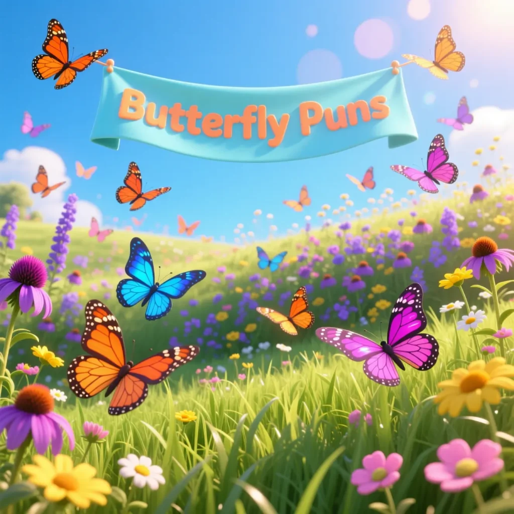 Beautiful Butterfly Puns
