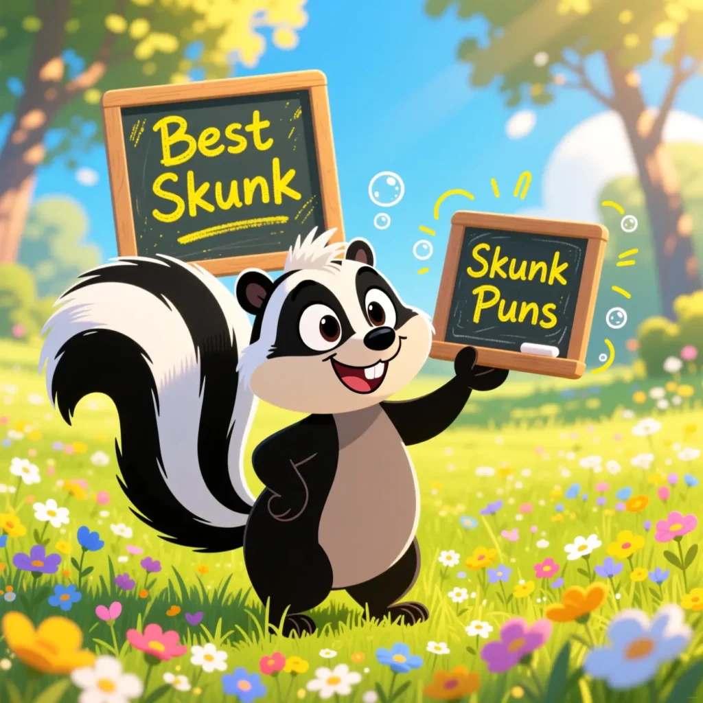 Best Skunk Puns