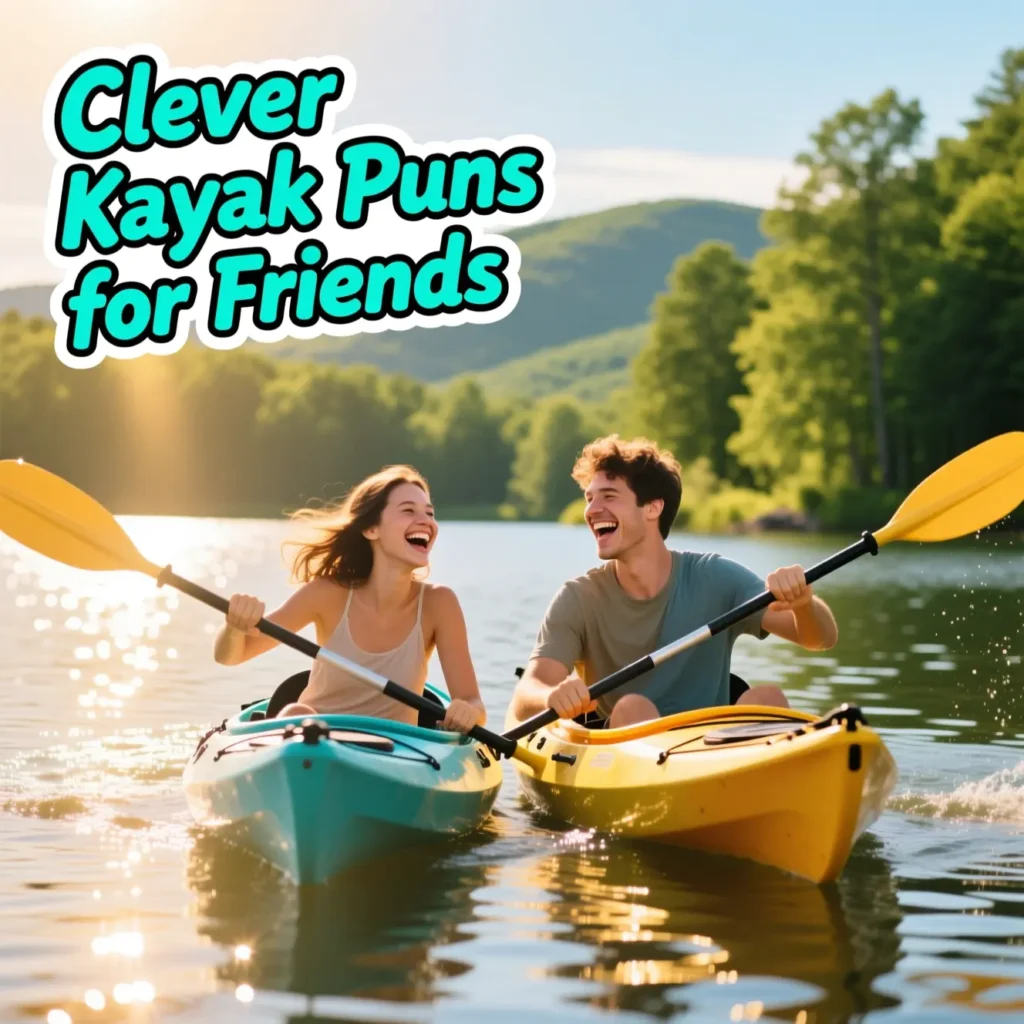 Clever Kayak Puns
