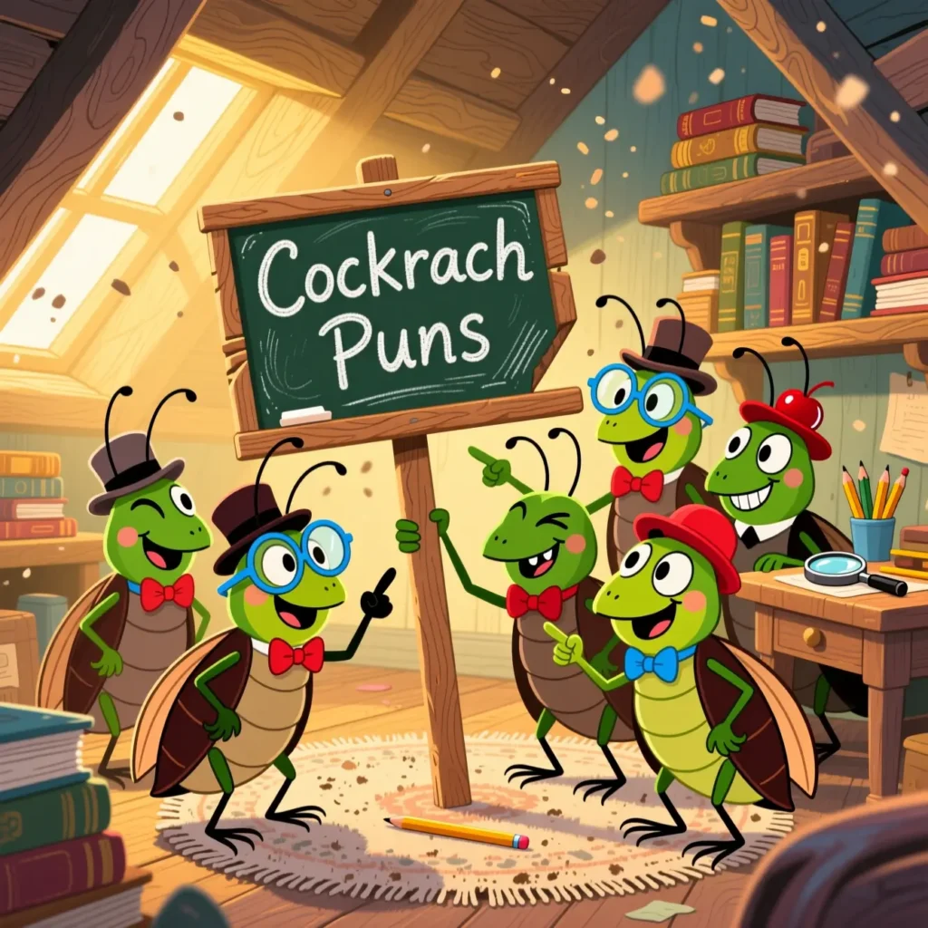 Cockroach Puns