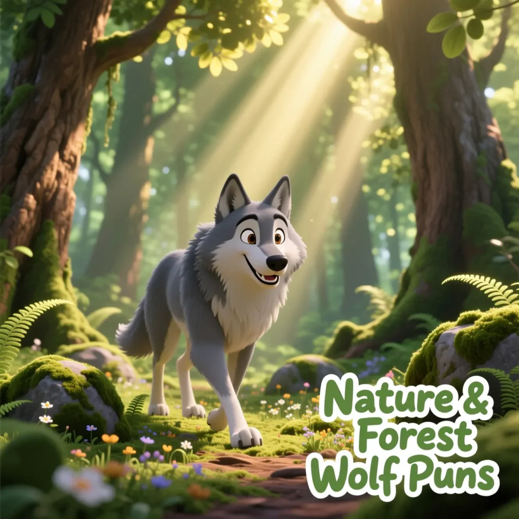 Forest Wolf Puns