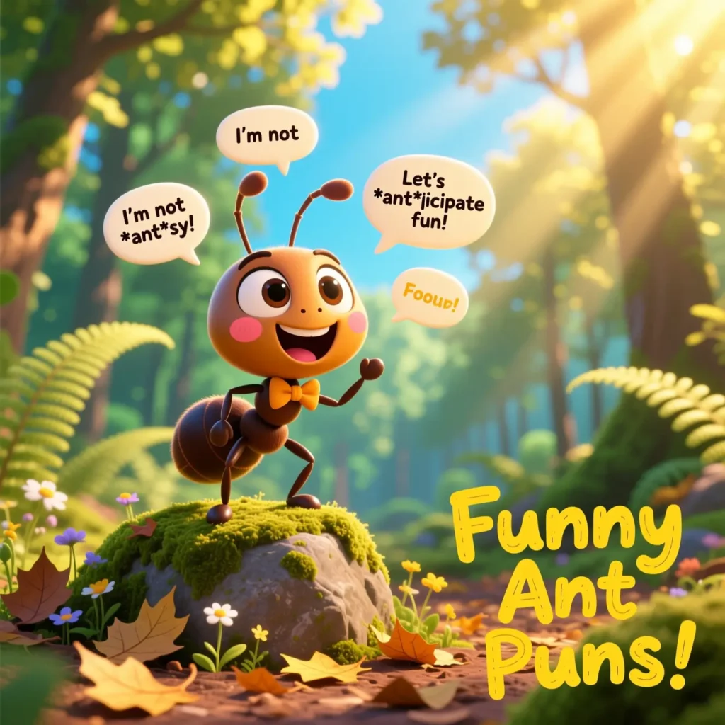Funny Ant Puns