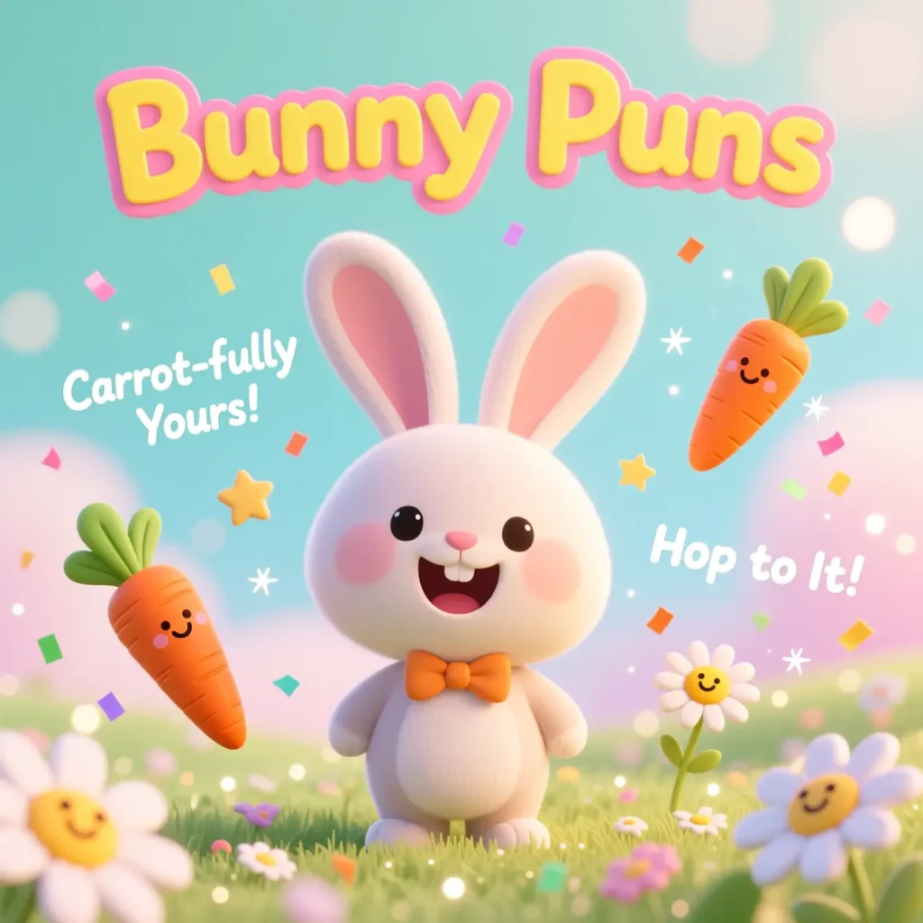 Funny Bunny Puns