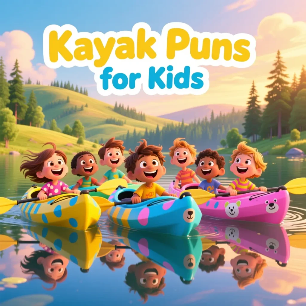 Kayak Puns for Kids