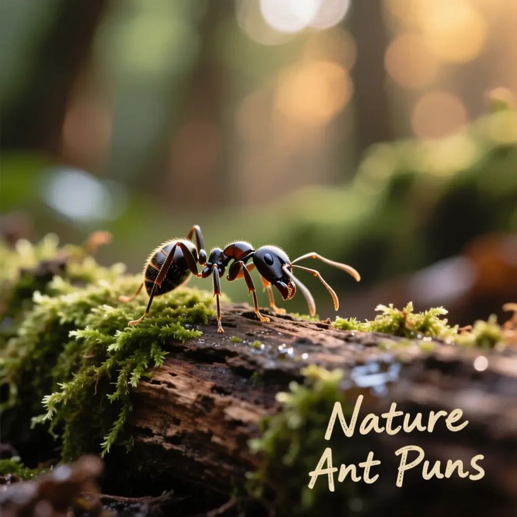 Nature-Themed Ant Puns