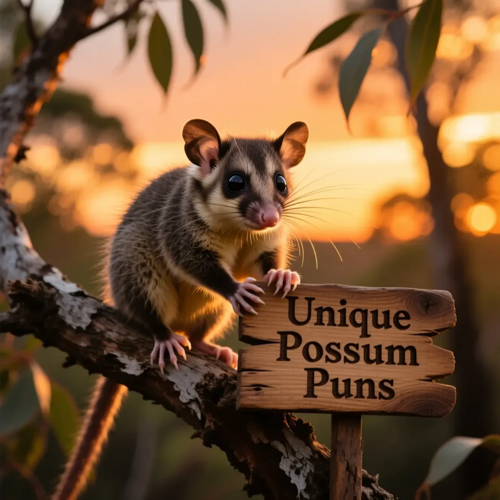 Unique Possum Puns