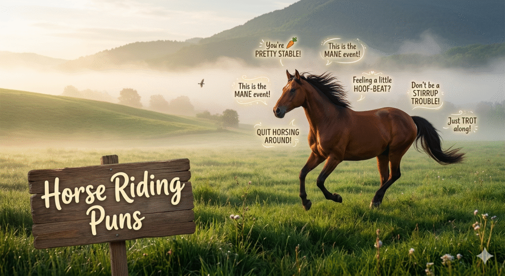 Horse Riding Puns