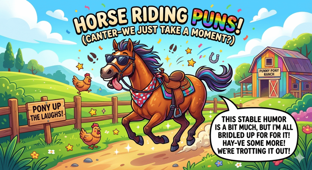 Horse Riding Puns