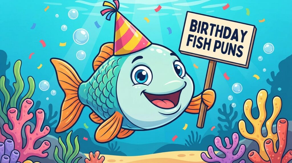 Birthday Fish Puns