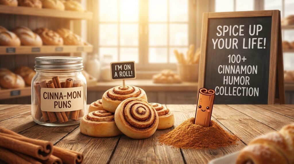 Cinnamon puns