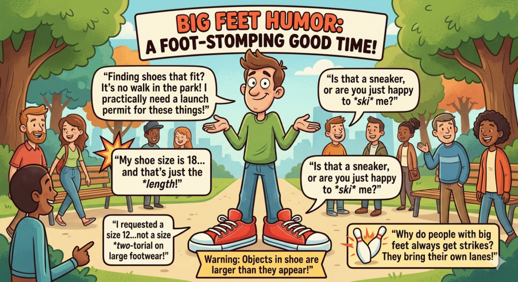 Big Feet Humor