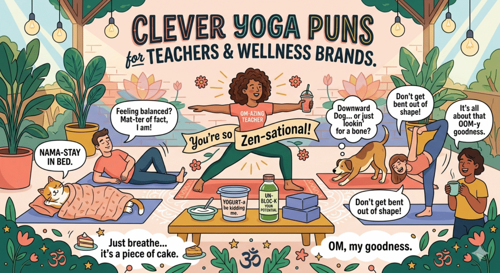 Yoga Puns