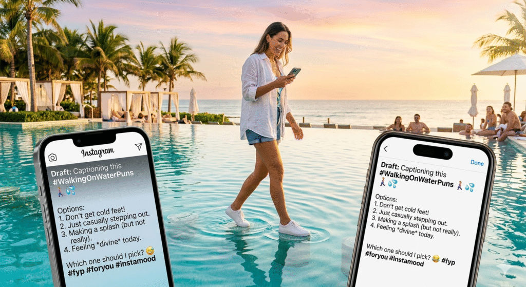 Walking on Water Puns