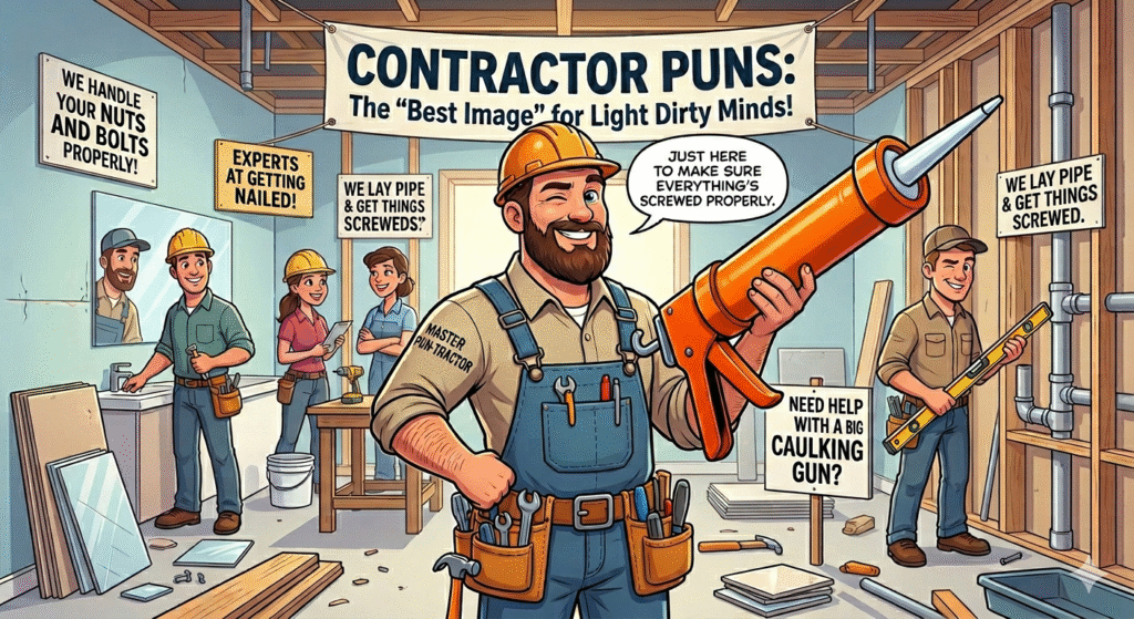 Contractor Puns