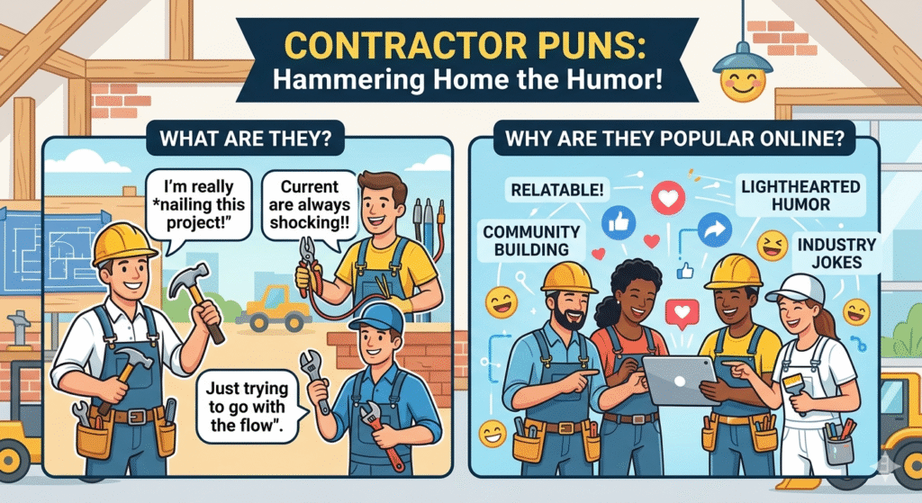 Contractor Puns