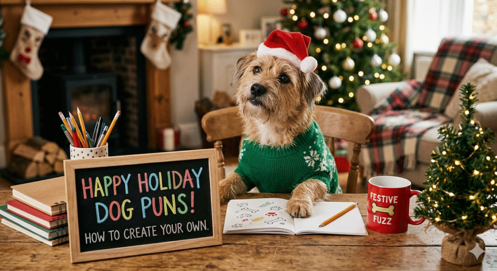 Happy Holiday Dog Puns