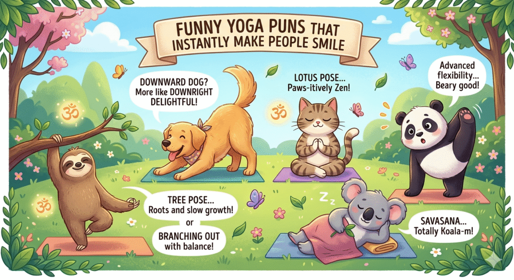 Yoga Puns