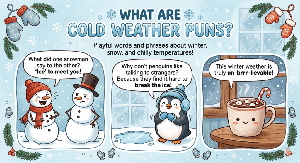 Cold Weather Puns