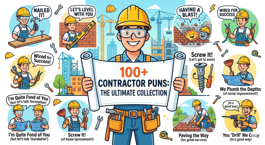 Contractor Puns