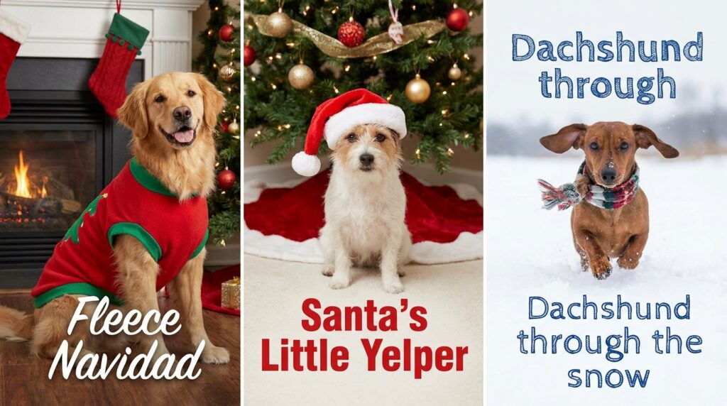 Happy Holiday Dog Puns