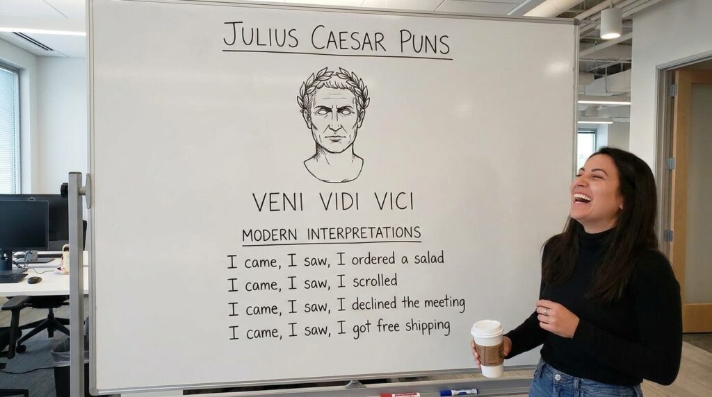 Julius Caesar Puns