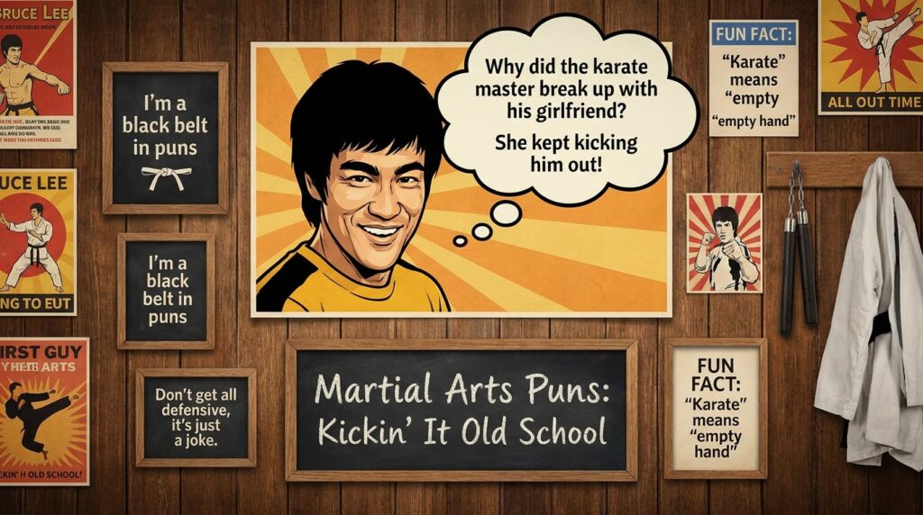 Martial Arts Puns