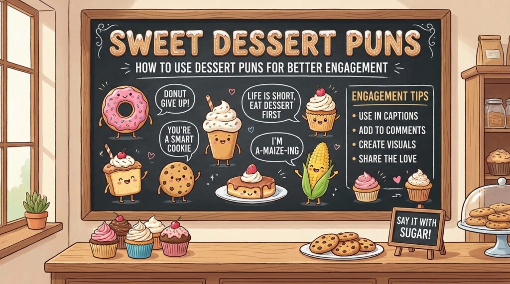Sweet Dessert Puns