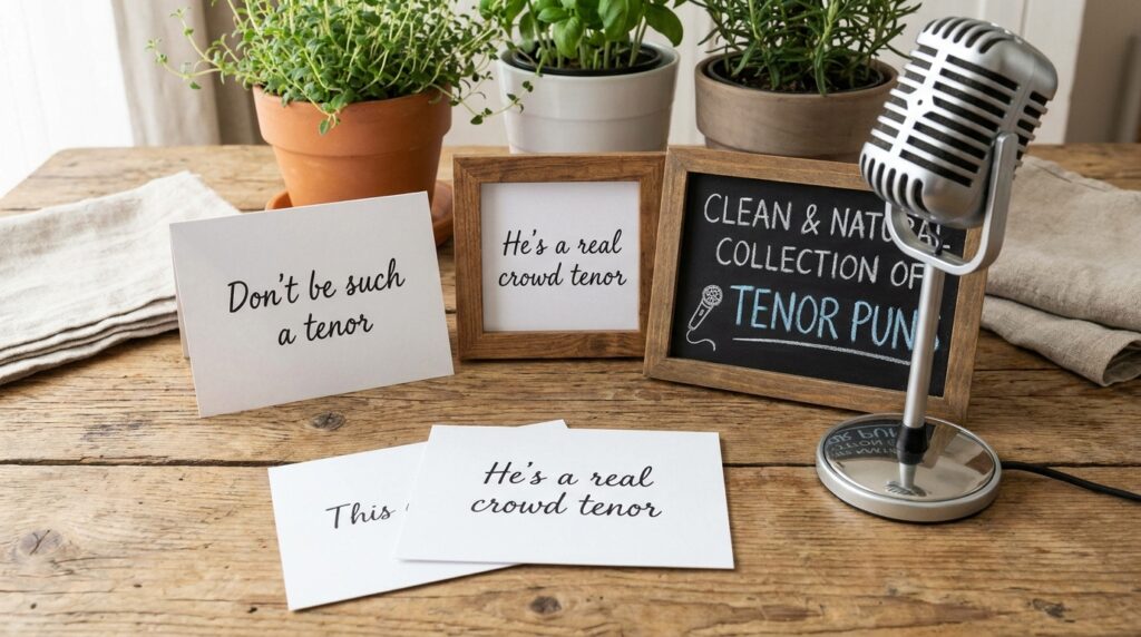 Tenor puns