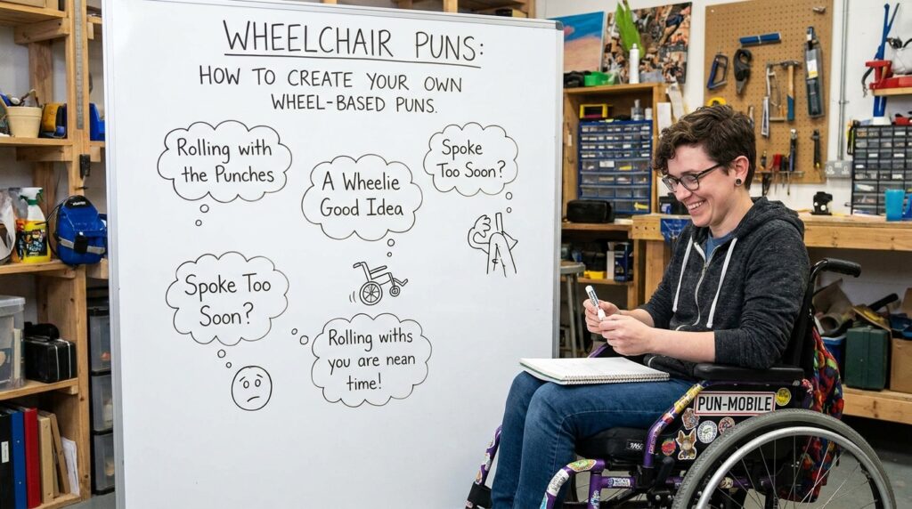 Wheelchair Puns