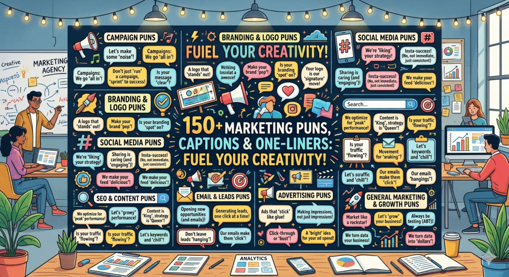 Marketing puns