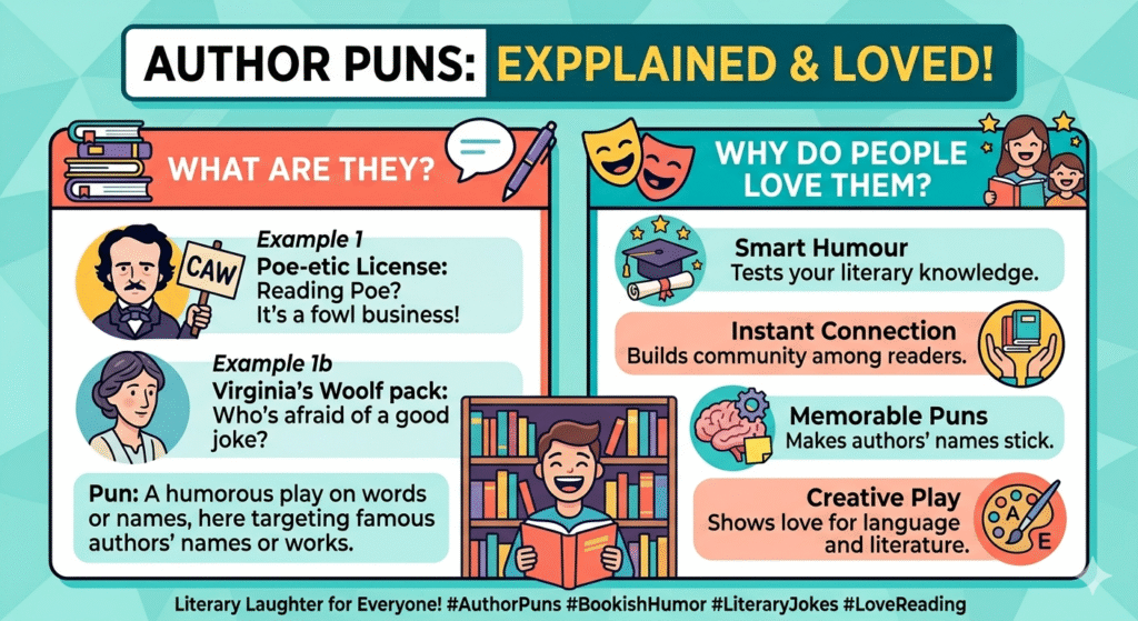 Author puns