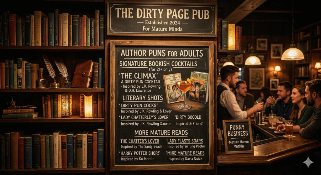 Author puns