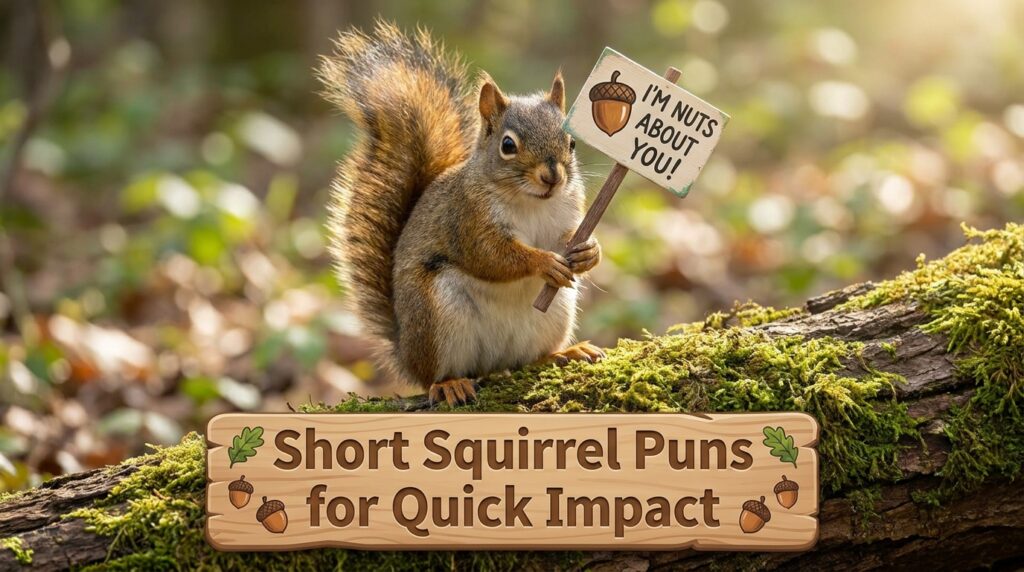 Squirrel puns