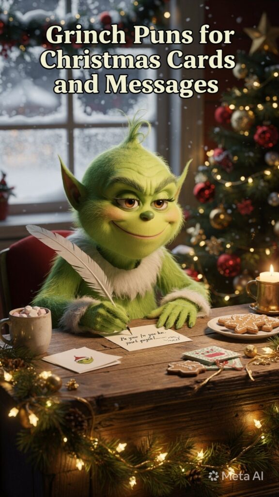 Grinch puns
