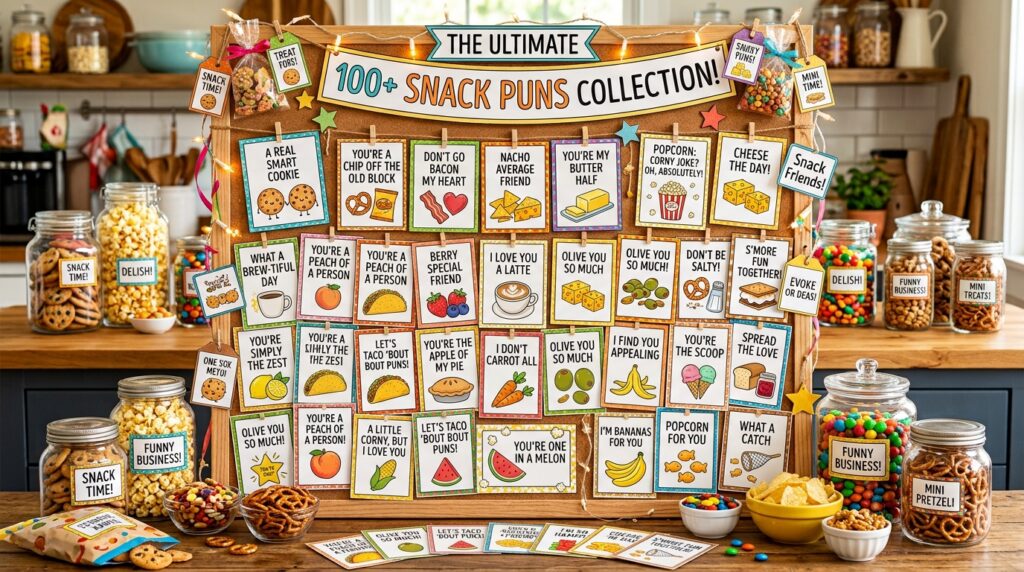 Snack puns