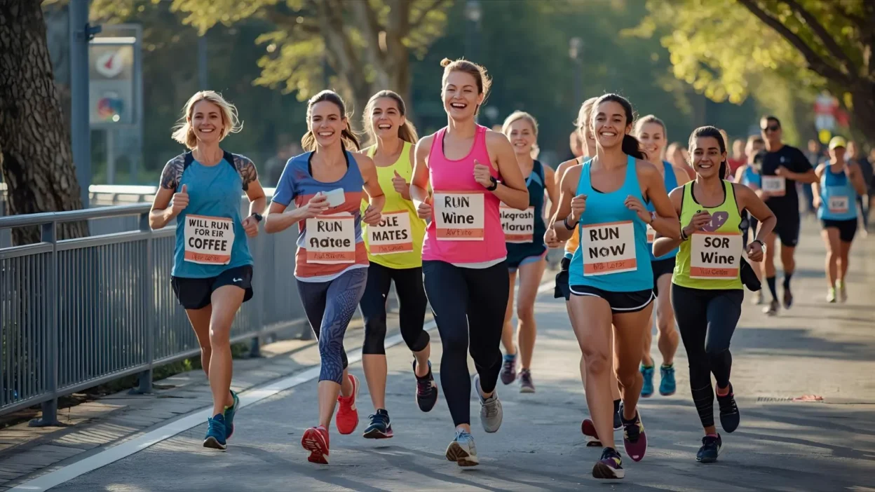 Running puns