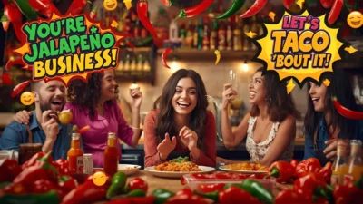 Spicy Puns and Jokes