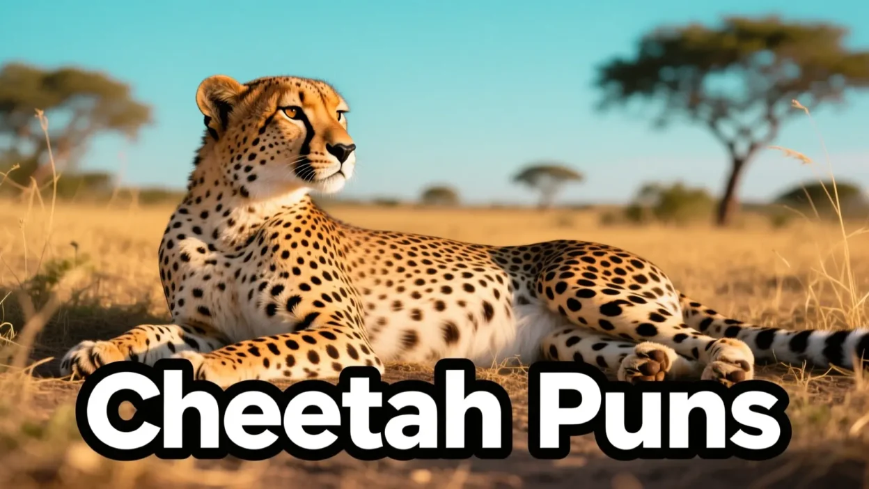 Cheetah Puns