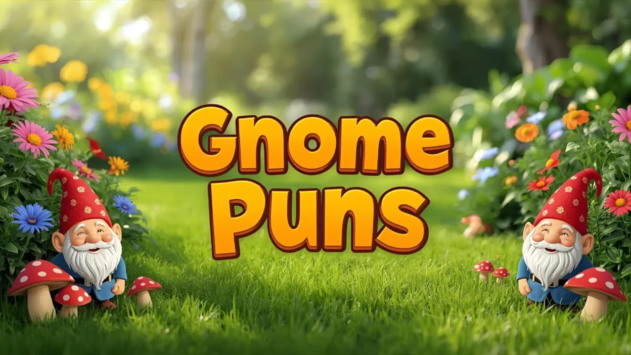 Gnome Puns