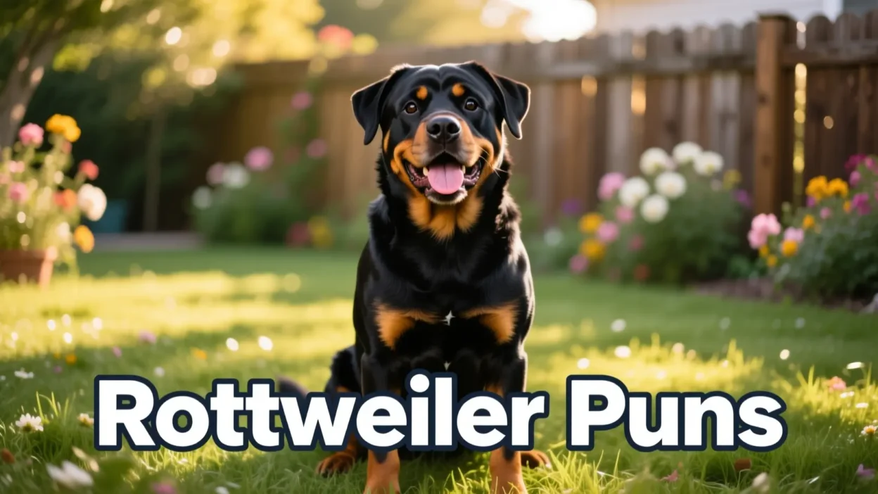Rottweiler Puns