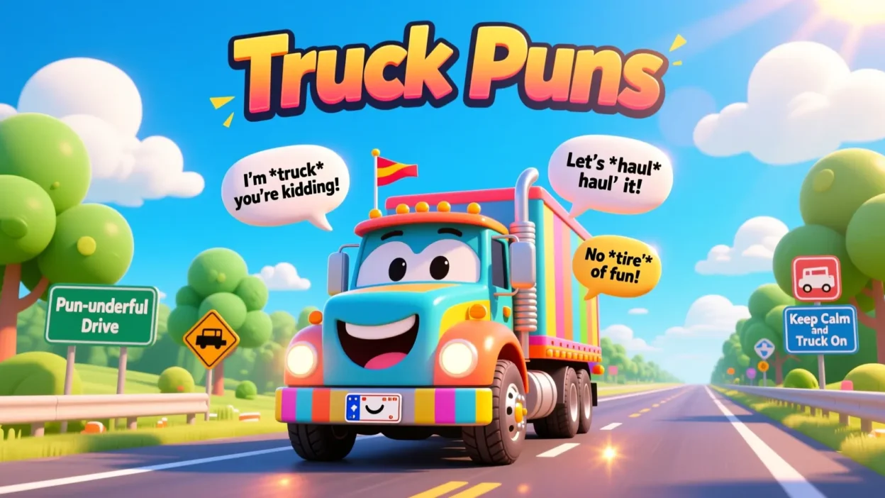 Truck Puns