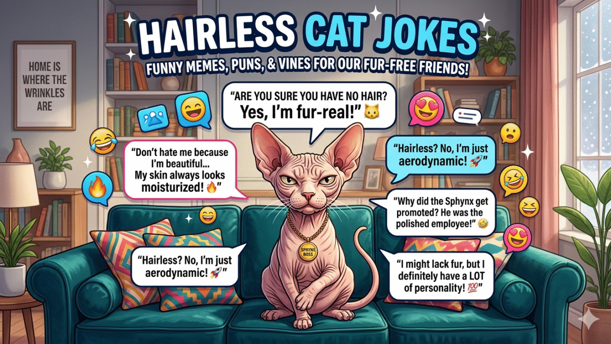 Hairless Cat Jokes