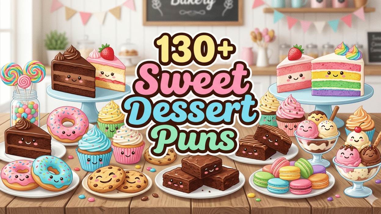 Sweet Dessert Puns