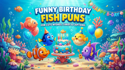 Birthday Fish Puns