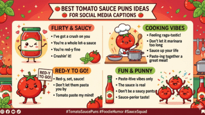 Tomato Sauce Puns