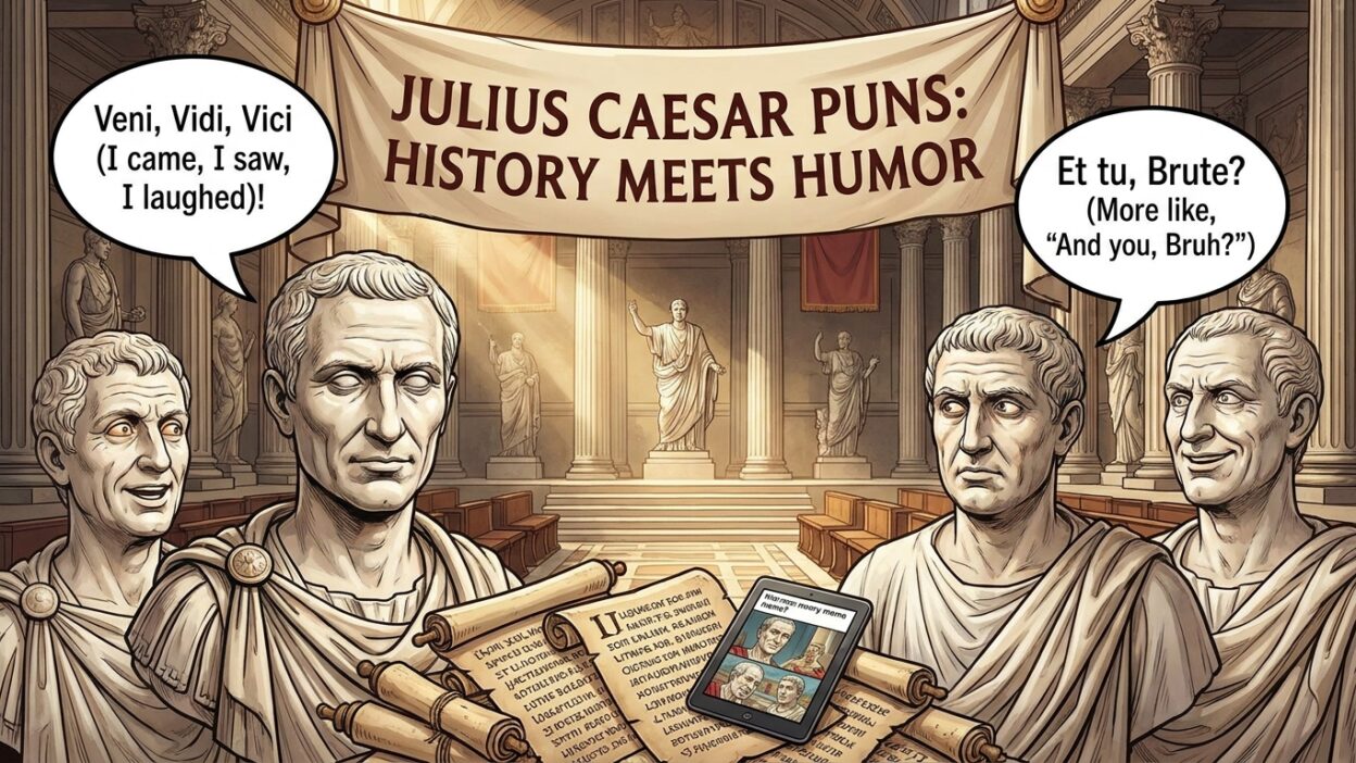 Julius Caesar Puns