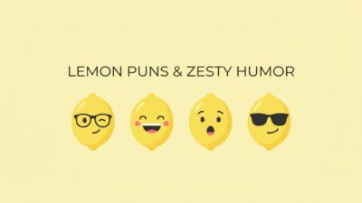 Lemon Puns